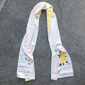 Silk Embroidered Scarf